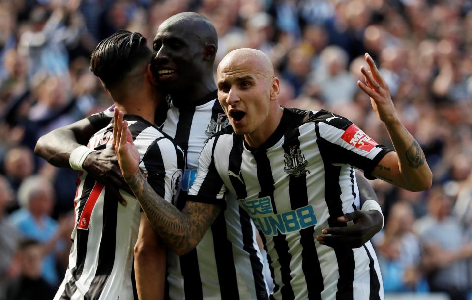 Jonjo Shelvey has impressed Gareth Southgate with his form this season