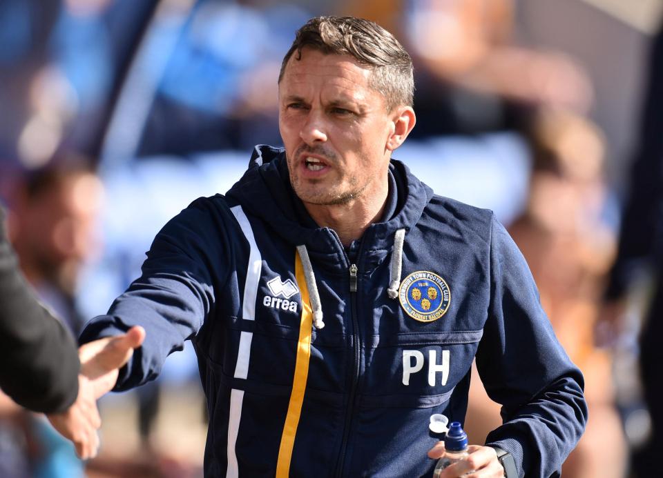  Shrewsbury boss Paul Hurst is also on Ipswich candidate list