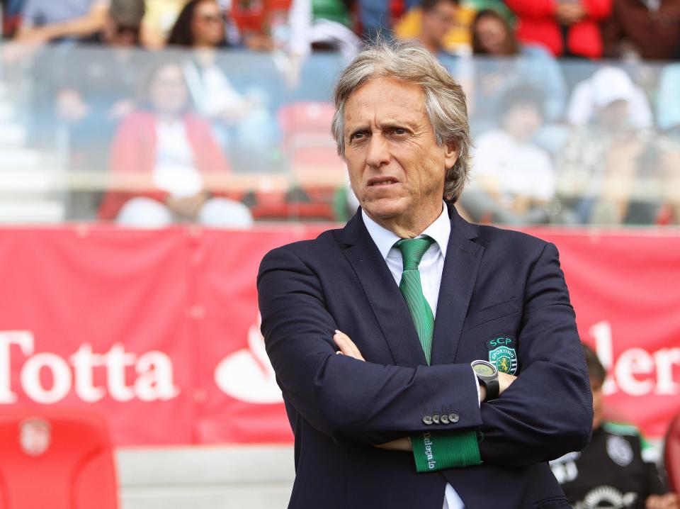 Jorge Jesus 'suspended' by Sporting Lisbon ahead of Portuguese Cup final