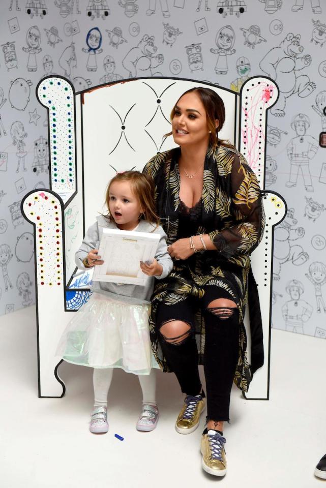  Tamara Ecclestone attended the bash with daughter Fifi