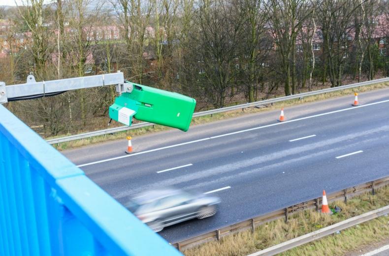  Highways England uses the fixed green cameras to collect travel data