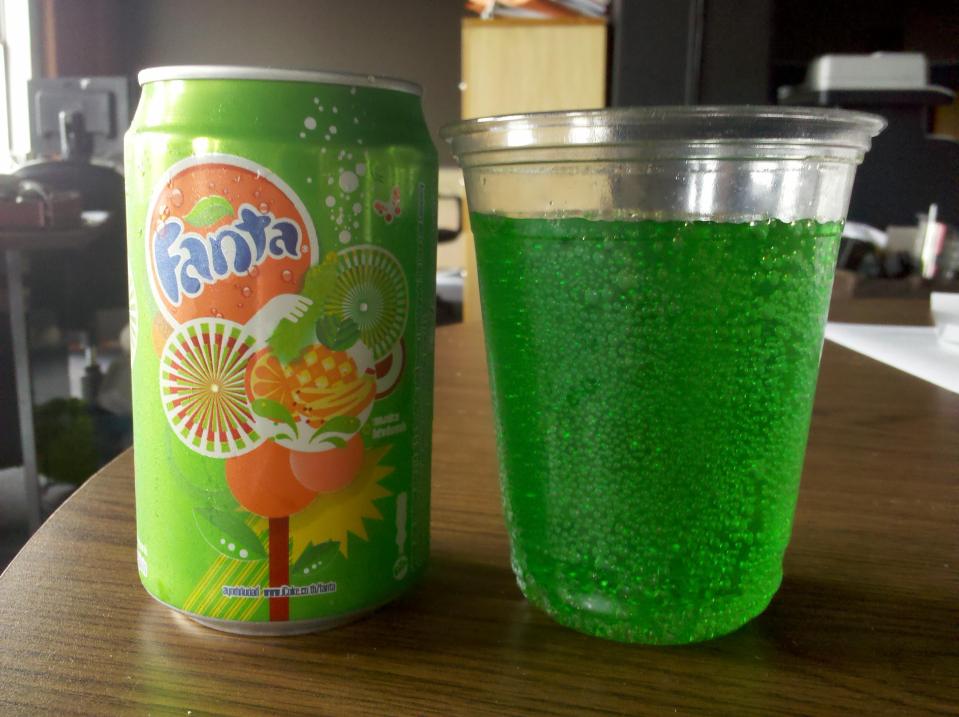  Thailand's Fanta Melon Frosty is one of the eight free flavours on offer