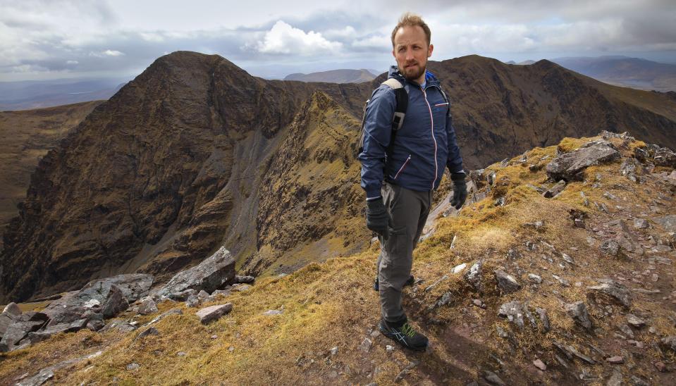  Sun man Andy Jones scales mountains and enjoys open air in Ireland