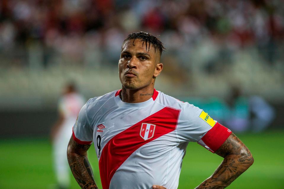  Paolo Guerrero is a national hero in Peru and will be sorely missed