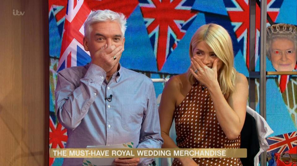  Holly and Phil were very shocked