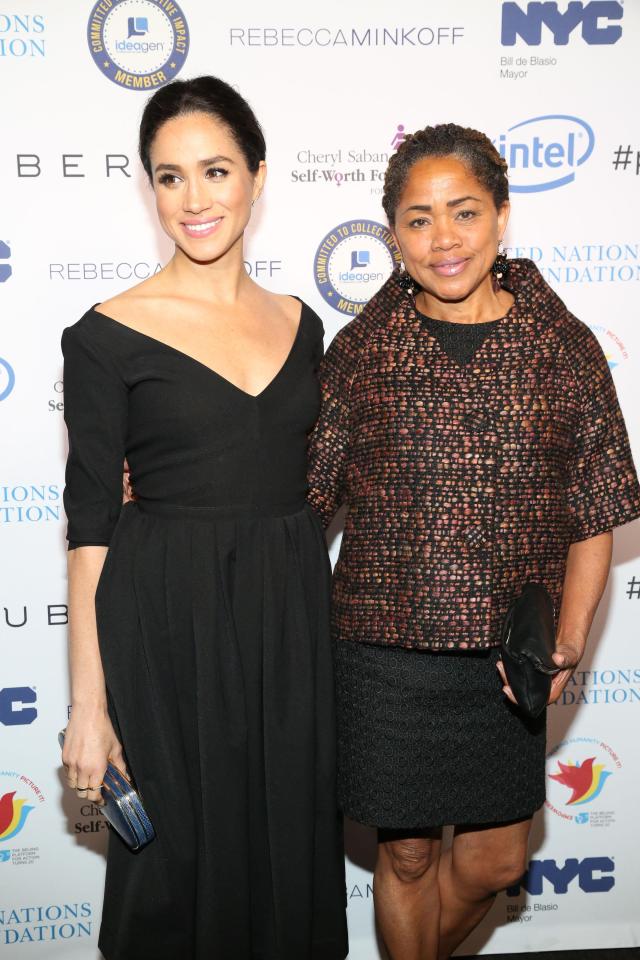  Meghan has maintained a closer relationship with mum Doria than with dad Thomas