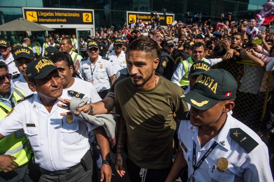  Paolo Guerrero will miss the World Cup after his drugs ban was upheld