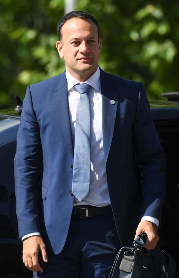 A stern Taoiseach Leo Varadkar, who has questioned whether a withdrawal agreement will be reached