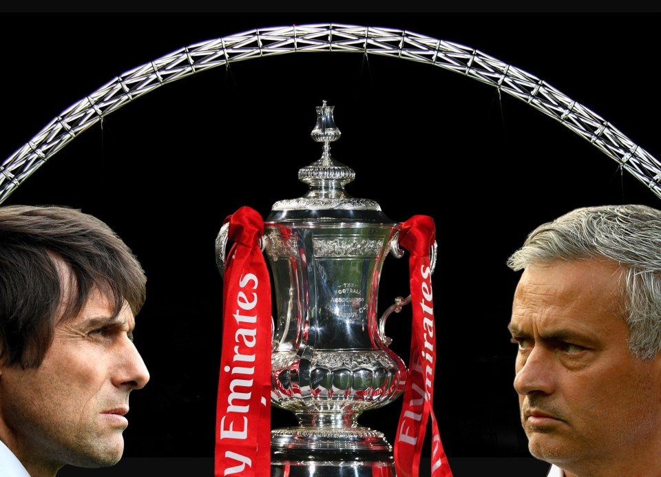 Chelsea take on Manchester United in the FA Cup final today