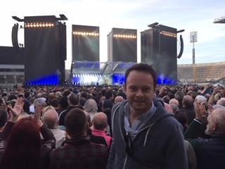  Simon Boyle at the Rolling Stones concert in Dublin