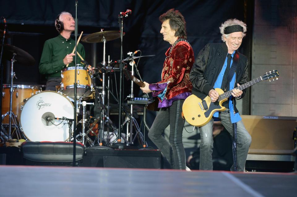  Ronnie Wood and Keith Richards show the Rolling Stones have still got it