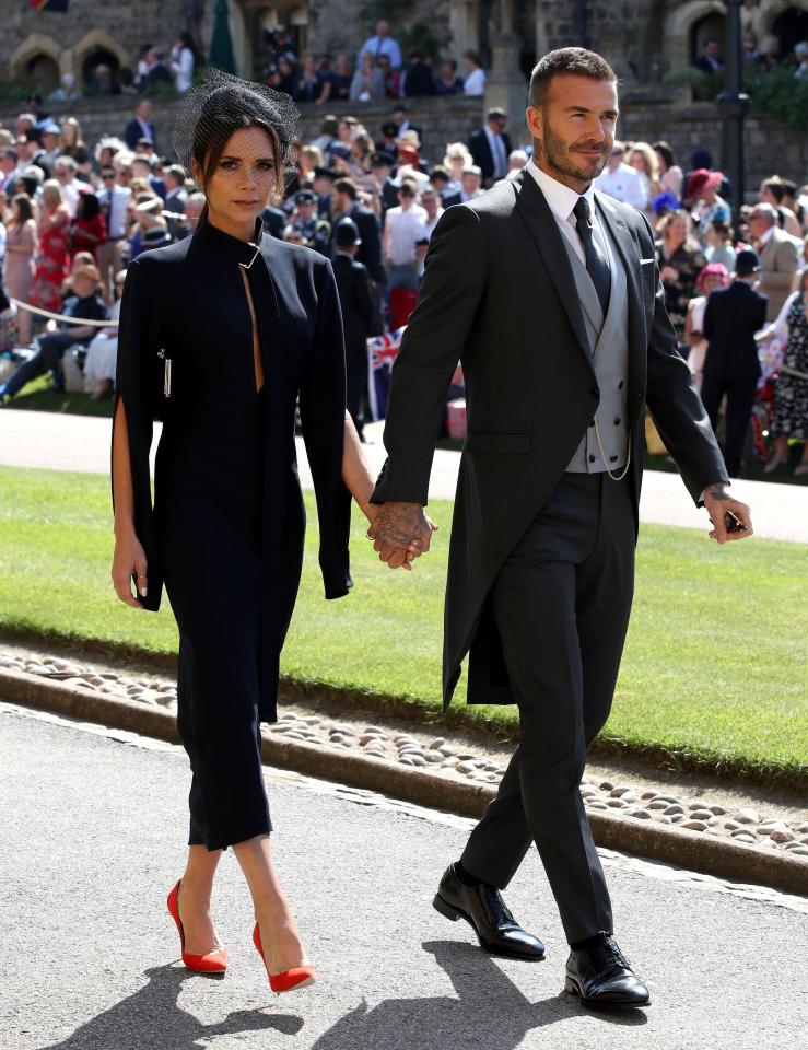  She looked less than impressed at the early arrival time for Prince Harry and Meghan Markle's big day