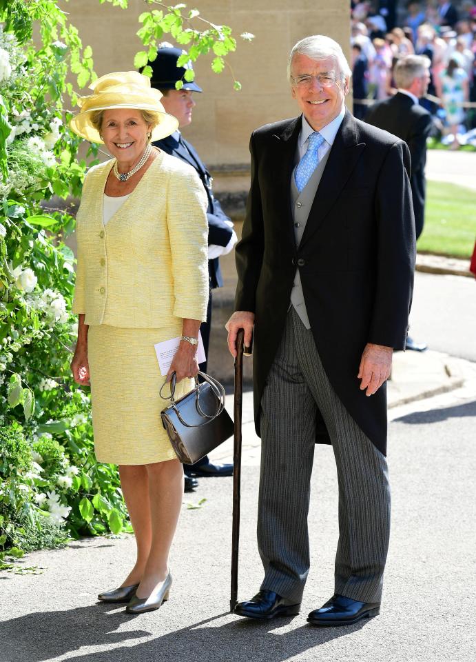  John Major, here with wife Norma, was appointed a special guardian to the Princes after Diana's death