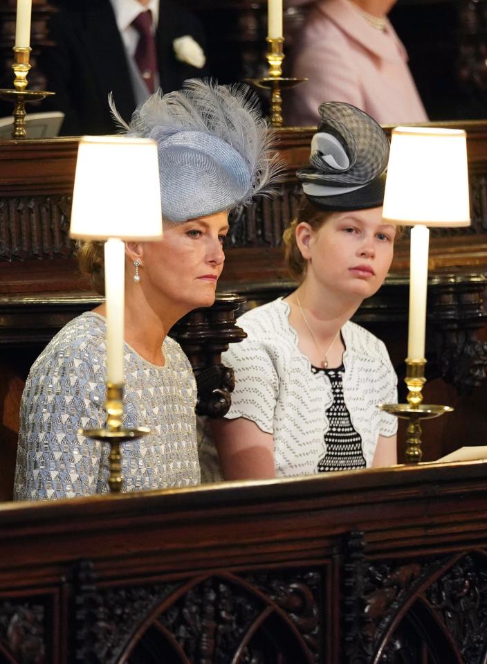  Sophie, left, Countess of Wessex, is married to the Queen's youngest son, Edward