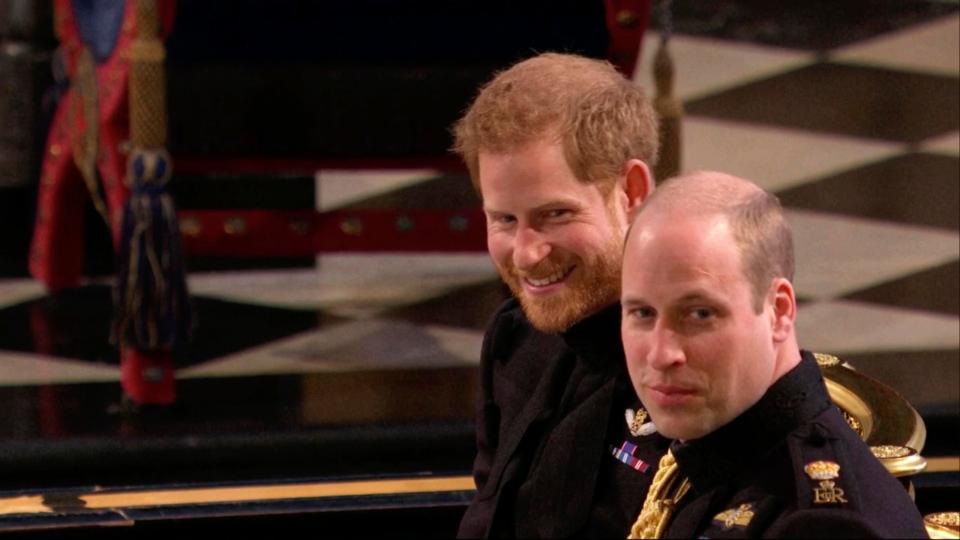  Harry and William are close friends - and have now both been the other's best man