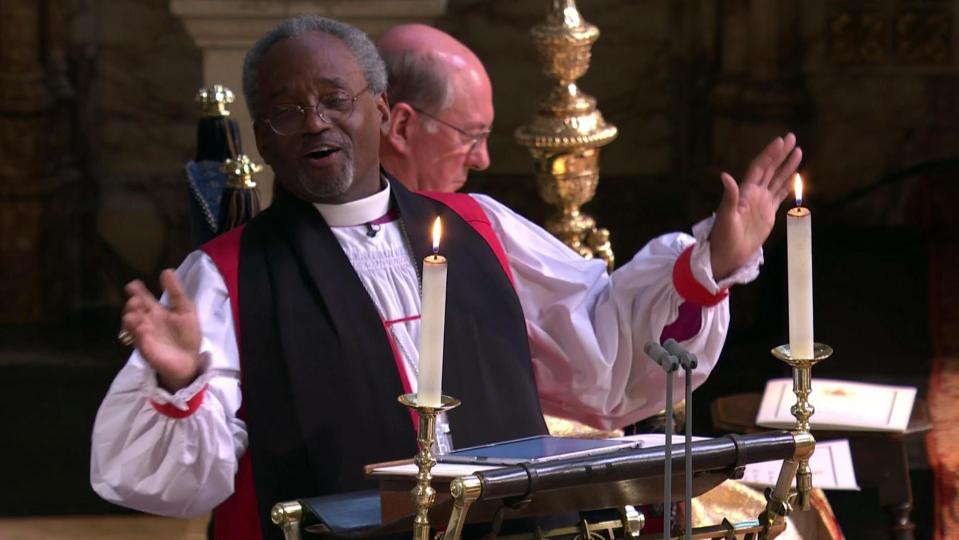  Bishop Michael Curry's message of love inspired Samantha to reach out to her sister