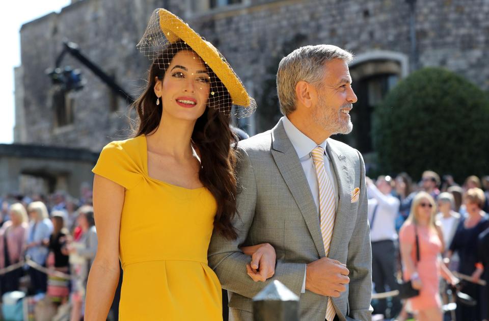  George Clooney arrives in Windsor connected through wife Amal's friendship with Meghan Markle