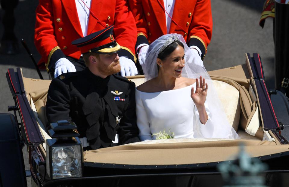  Harry and Meghan filled their huge guest list with friends and family for the wedding