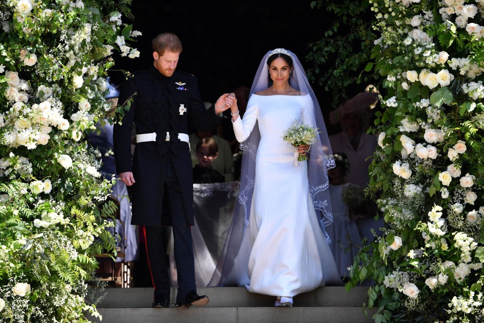 The reception at Frogmore House is said to have been a glittering event