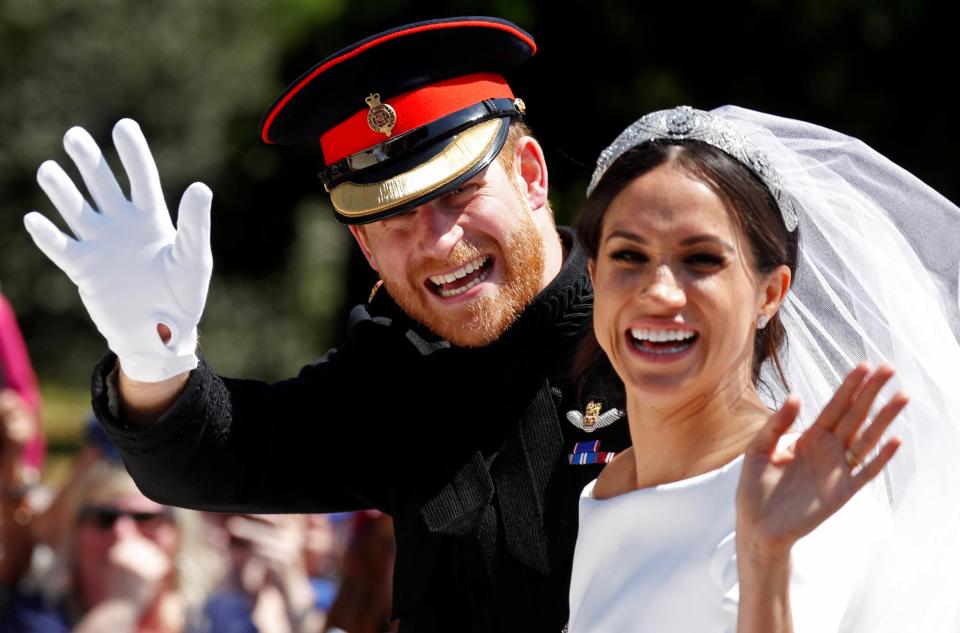  Meghan and Harry are now the Duke and Duchess of Sussex - thanks to the Queen