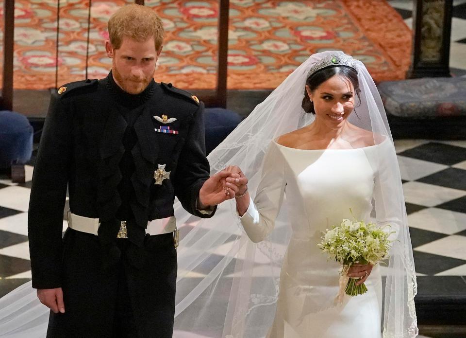  Both couples will marry at St George's Chapel in Windsor Castle