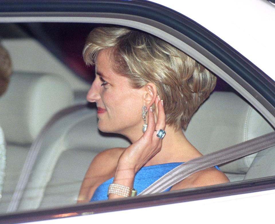  Princess Diana was remembered during the wedding