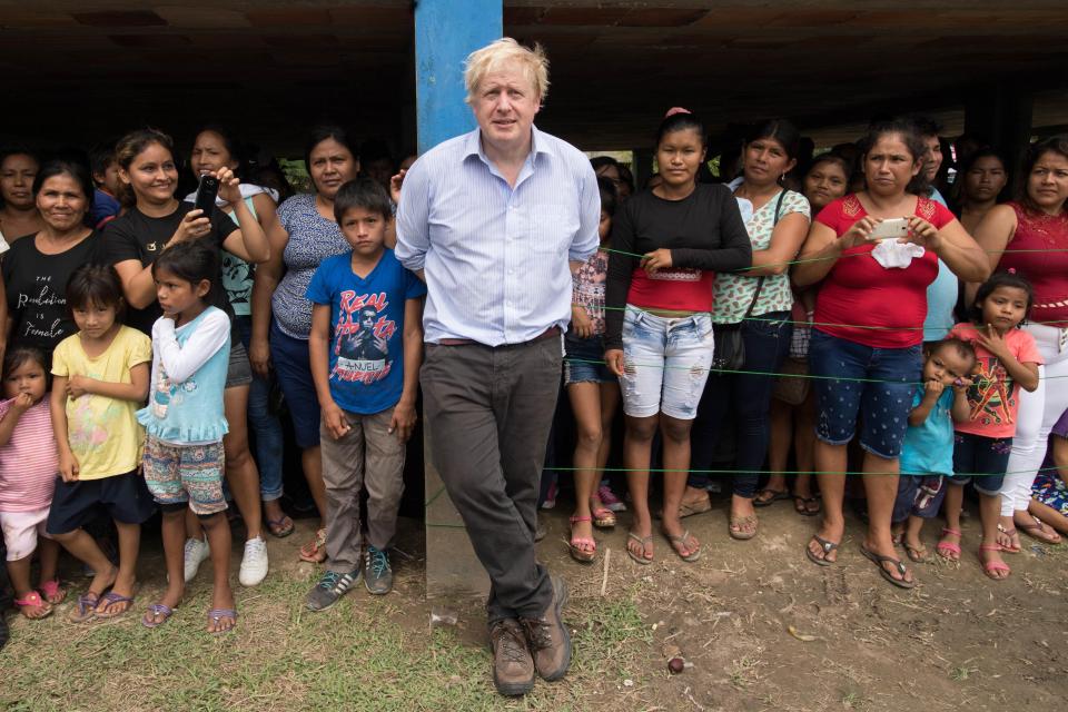  He saw a UK-funded solar energy project which has provided the school with electricity and fresh water