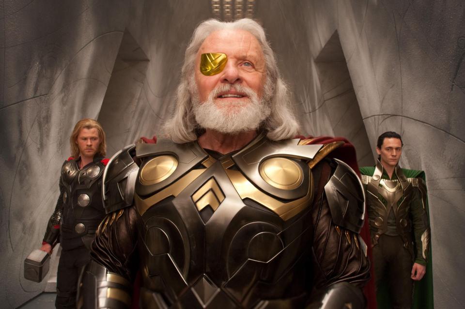  He has made over 70 films in his 50-year career including three appearances as Odin in Thor