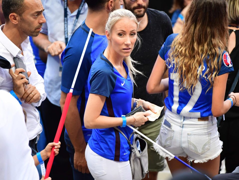  Sandra Evra during the European Championship final in 2016