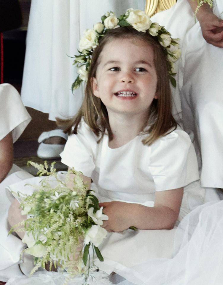 Princess Charlotte might just be three-years-old but she is comfortable in front of the camera