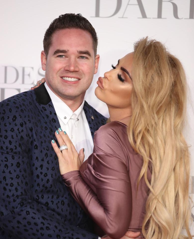  Katie and Kieran recently split up amid cheating claims