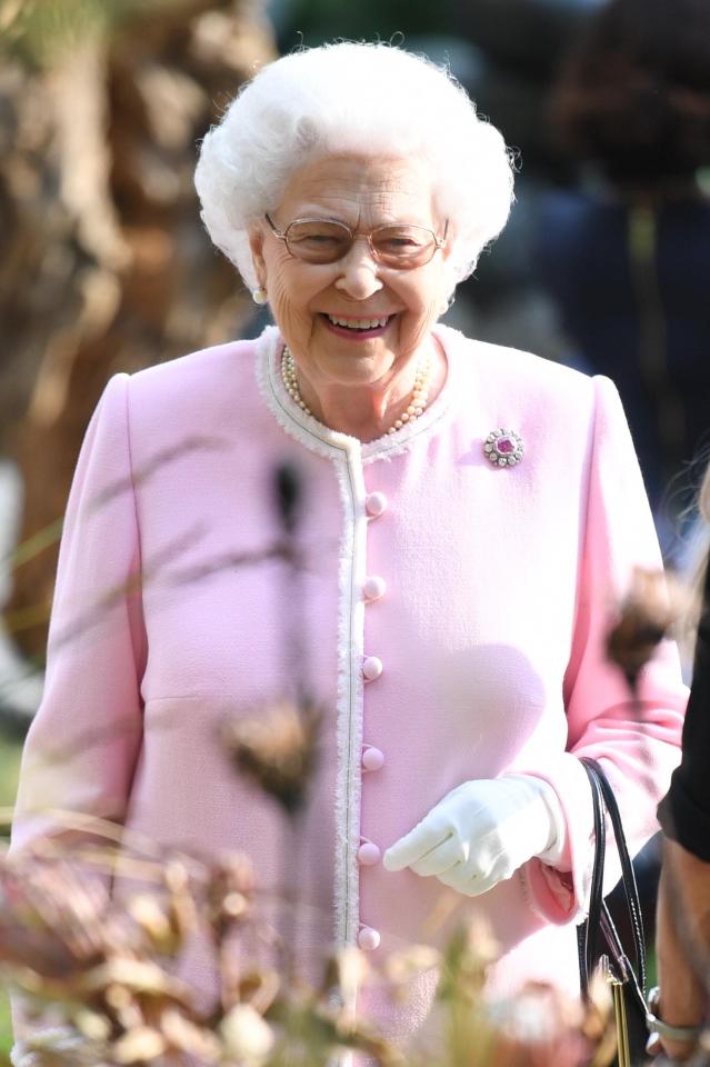  The Queen visited Chelsea Flower Show following the weekends wedding