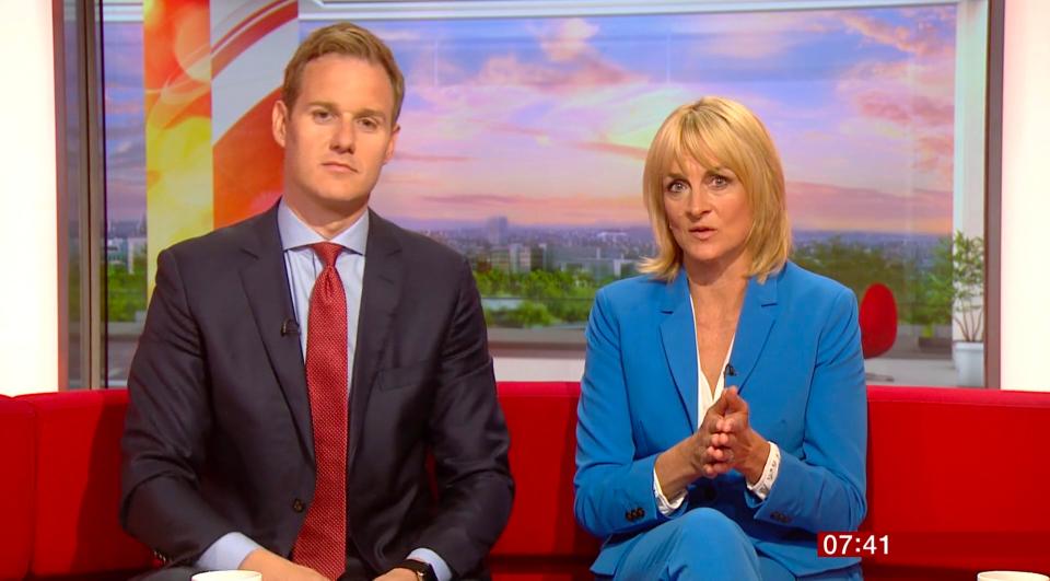  Louise spoke about the Snowdonia event in a TV chat with co-host Dan Walker