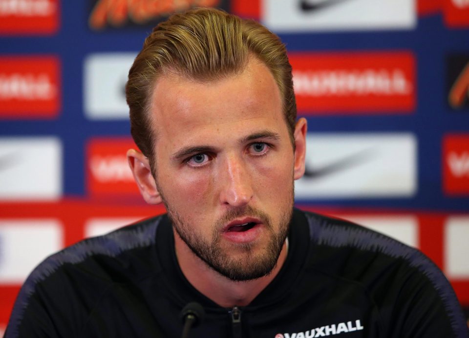  Kane-washed... striker Harry Kane seems to have been hypnotised into claiming England can win World Cup