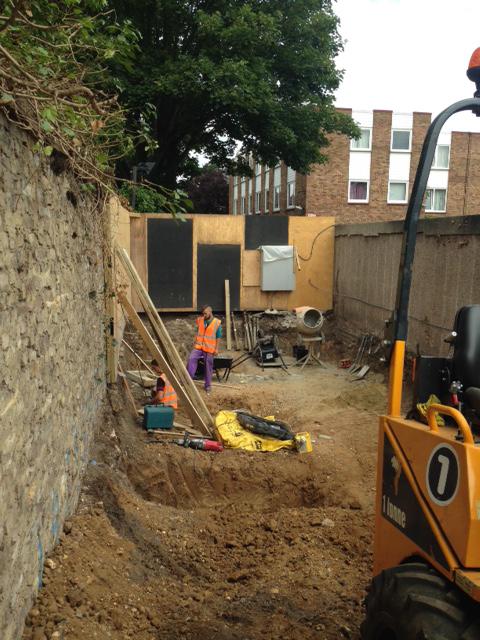  The architects were told the new building could only be as tall as the garage the site previously housed