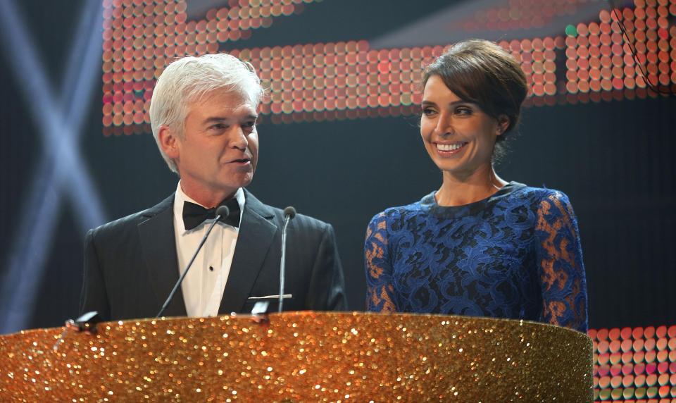  Phillip with another leading lady, Christine Lampard