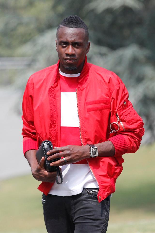  Blaise Matuidi showed-off a very red combination as he prepared to fly off to Russia