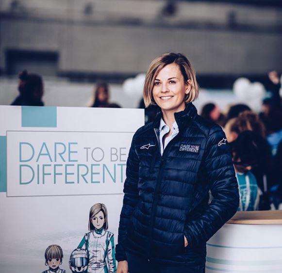  Susie Wolff launched 'Dare 2 be Different' in 2016