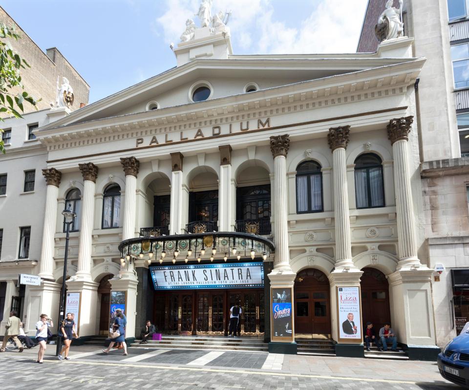  The London Palladium was built over a century ago and is regarded as one of the most prestigious theatres around