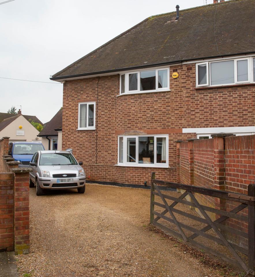  The couple's current home in Slough