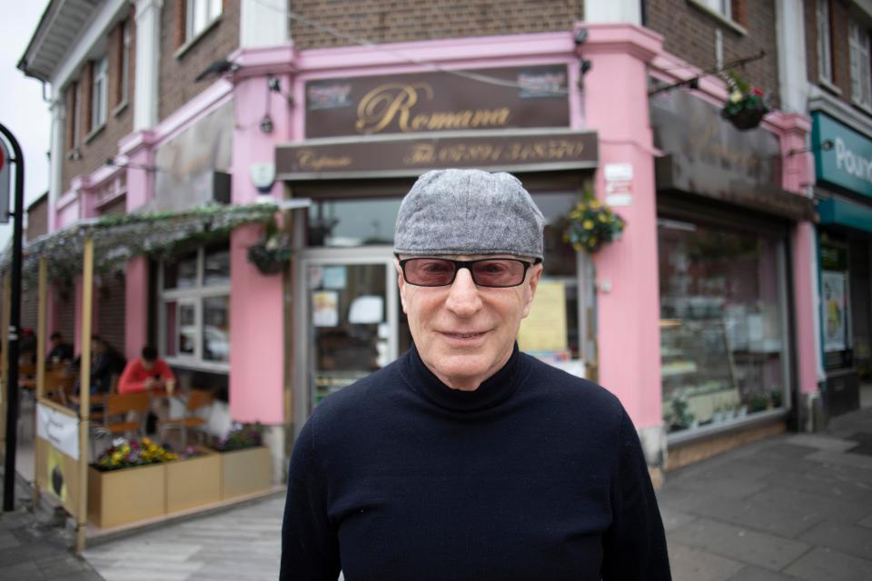  Ovidiu Sarpe, a Romanian refugee, is the owner of Patisserie Romana