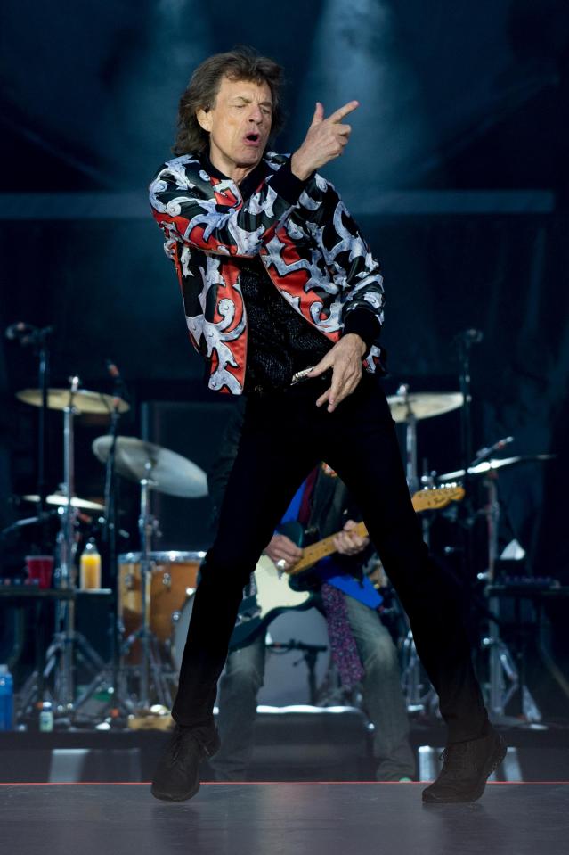  Mick Jagger could be seen strutting his stuff on stage this week during his latest tour