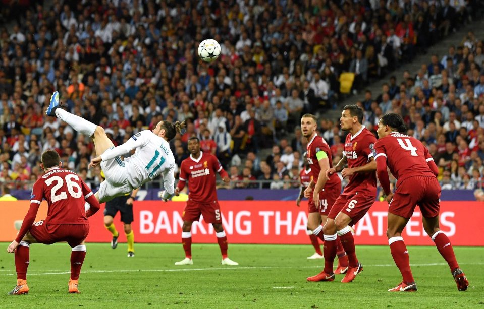 Gareth Bale rivalled great Champions League final goals from years gone past