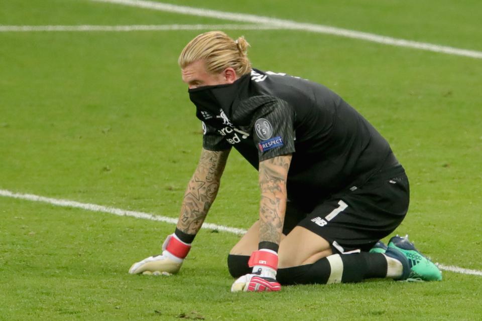 Karius endured a nightmare during the Champions League final when he was found wanting for two of Real Madrids goals