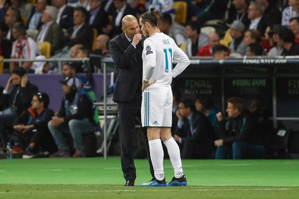 Zinedine Zidane has preferred Isco to Gareth Bale