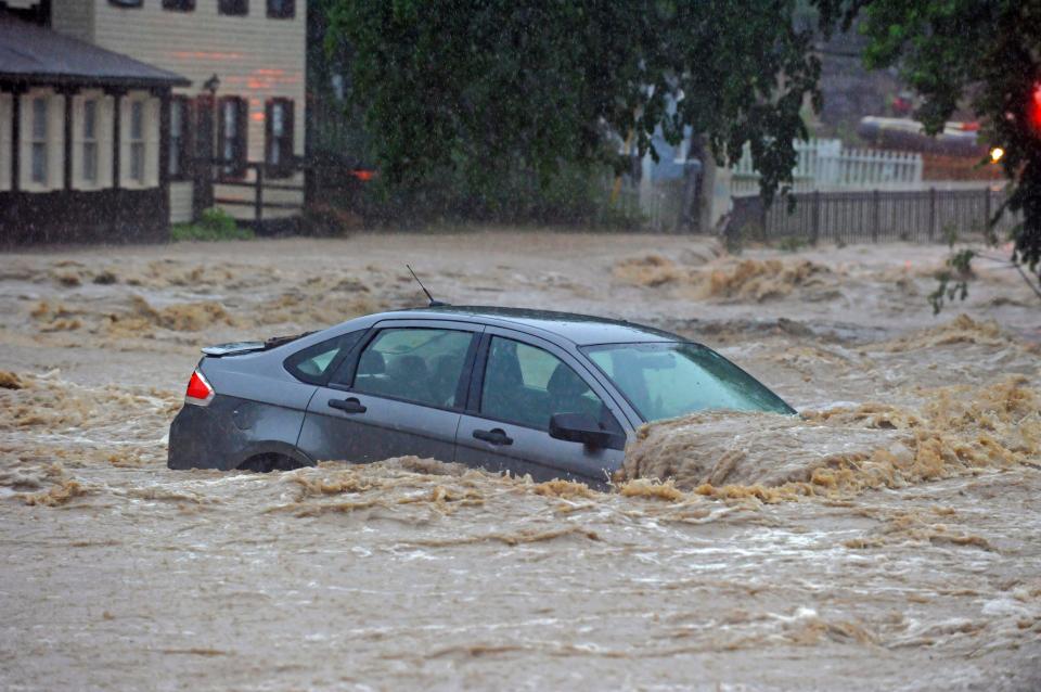  A meteorologist said the flood was "devastating"