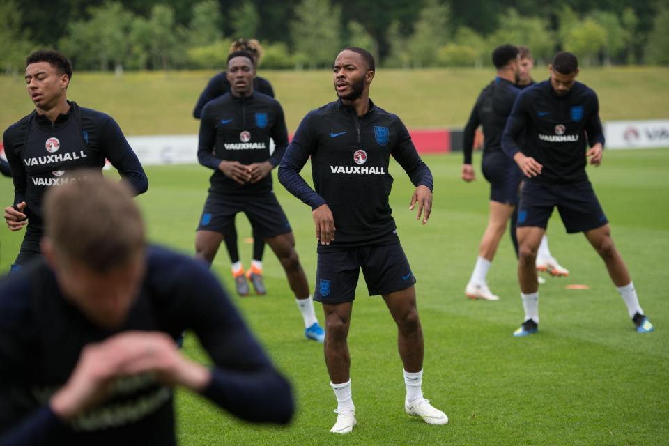  Sterling has amassed 37 caps for the England national team - netting on two occasions