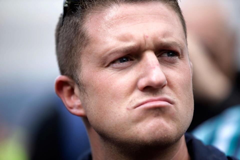  Tommy Robinson, who co-founded the EDL in 2009, has had numerous run-ins with the law