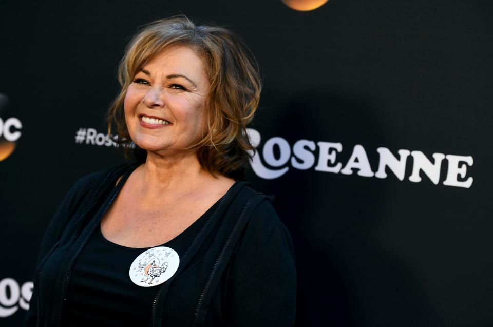  Roseanne Barr's comeback show has been shelved after she made a series of offensive remarks