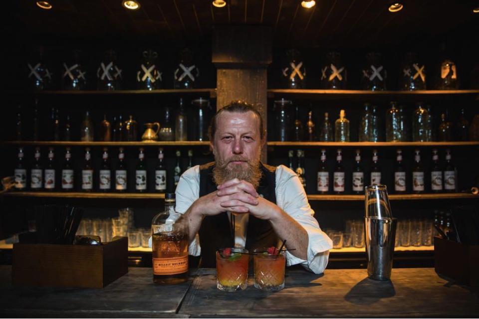  Chris Phelut from the trendy Moonshine Saloon pop-up in West London shares how you can make your own rum concoctions